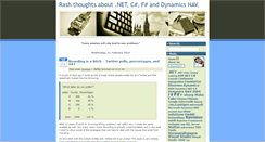 Desktop Screenshot of navision-blog.de